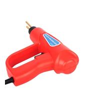 Máquina de soldadura de plástico con grapadora caliente de 70 W y kit de reparación de parachoques de automóvil con alicates, pistola soldadora de plástico de calentamiento rápido