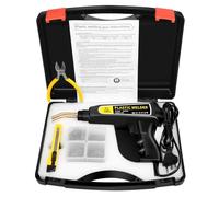 Máquina de soldadura de plástico de 70 W,máquina soldadora de plástico, grapadora caliente, pistola de grapas calientes para reparación de plástico(200nails SETC)