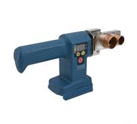 Máquina de soldadura de tubos para tubos de plástico PP PPR PE, herramienta de fusión en caliente inalámbrica de 280 W con 32 engranajes, compatible con batería de 18 V, mango antideslizante,