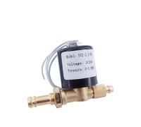 Máquina de soldadura eléctrica de arco con orificio de válvula de gas de aire de 1,5 mm/2,2 mm/2,5 mm/3,5/5 mm CC 24 V AC36 V 220 V válvula solenoide de 2 vías (orificio de 3,5 mm, tipo AC220V_A)