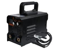 Máquina de soldadura eléctrica portátil, soldador digital compacto IGBT (21x9.5x13cm), pantalla LCD inteligente para trabajos de acero/hierro, cuerpo de metal ligero para proyectos domésticos y in