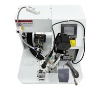 Máquina de soldadura inteligente, soldador semiautomático de placa de circuito impreso con pedal, luz, pantalla LCD, ángulo de 0-90°, para reparación de componentes electrónicos