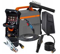 Máquina De Soldadura Inverter 255A MIG/FLUX/MMA/LIFT TIG/ALU