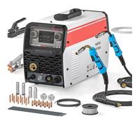 Máquina de soldadura MIG de doble pulso semiautomática MIG/LIFT TIG/ARC Sinergia de gas Soldadura sin gas Soldadora de aluminio 4 en 1