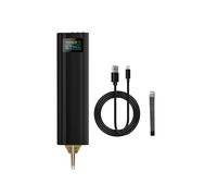 MáQuina de Soldadura por Puntos de Mano 80 Engranajes Soldadora por Puntos Ajustable Pantalla Digital Disparador AutomáTico para BateríA 18650
