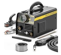 Máquina de soldadura semiautomática 3 en 1 MIG-200, MMA/MIG sin gas/Lift TIG, soldadora inversora sin gas IGBT, soldadora Synergy Tool(With 17V Torch)