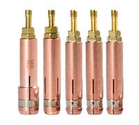 Máquina de soldar con espárragos de antorcha de soldadura, portabrocas de material de cobre, longitud total 43 05 mm (M4)