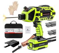 Máquina de Soldar Portátil, Soldadora de Arco de 220V con 20 Electrodo, Inverter IGBT, 6 Ajuste de Corriente Variable, 20-120 A Soldador Electrico para Electrodos de Soldadura 3/32 "-1/8" (2,5-3,2 mm)