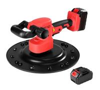 Máquina de suavizado de pared eléctrica, batería de litio Cemento Mortero Pulido Máquina Superficie de la máquina Polchamiento de la pared de la pala Kit 6 Ajuste Velocidad,1Battery