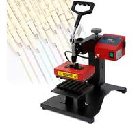 MáQuina De SublimacióN De BolíGrafo 3d, Con Panel De Control 2 En 1, Control De Tiempo Y Temperatura, MáQuina De Prensado De BolíGrafo Resistente Y Duradera, MáQuina De