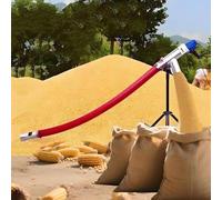 Máquina de succión portátil de 1500 W para limpieza de granos, cemento, arena y polvo con manguera de 1,5 m, capacidad de 10T/H