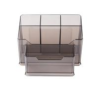 Máquina de taladro de uñas y soporte para brocas de uñas acrílico transparente, organizador de uñas, caja de almacenamiento