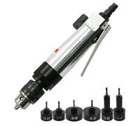 Máquina De Tapa Neumática De Mano De 10-50 Mm, Sellador De Tornillo De Tapa De Botella, con Entrada De Aire De 1/4 Pulgadas, Interruptor hacia Adelante E Inverso, Velocidad Ajustable