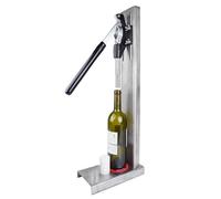 Máquina de taponado manual de vino - Diseño de 4 cabezales que ahorra mano de obra para vinificación y embotellado en el hogar