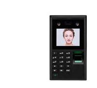 MáQuina De Tarjetas De Tiempo, Teclado de reconocimiento facial dinámico, lector de huellas dactilares, timbre, máquina de asistencia de 100.000 registros, sistema de Control de acceso de puerta Reloj