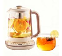 Máquina de té caliente de fruta inteligente, Hervidor eléctrico de vidrio multifuncional, Control de temperatura y té para mantener caliente, Panel táctil programable, Pote de salud para sopa, P 2.2L