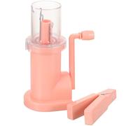 Máquina de Tejer a Mano Rosa, Mini Trenzadora DIY de Plástico y Metal