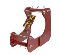 Máquina de tejer cuentas - Marco de cuentas manual antideslizante, 30 x 9,5 x 7 cm, máquina de tejer joyas con múltiples posiciones, tensor de de precisión, maletín de accesorios de acero |