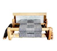 Máquina de tejer de madera multimanualidades, telar de punto a mano con heddles rígidos, herramienta de tejido de escritorio para posavasos, manteles individuales, bolsas de tela, tapetes de té