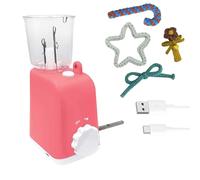 Máquina De Tejer Francesa, Kit Eléctrico De Lana Para Tejer I-cord, Molino Automático I-cord Knitter Swift Knit Wool Para Proyectos De Manualidades De Ganchillo Para Adultos Y Niños pink