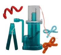 Máquina De Tejer Francesa, Máquina Punto Punto Cordón, Máquina Trenza Cuerda Con Manejo A Mano, Herramienta Tejer Doméstico, Tejedor Manual, Mini Herramienta Coser Para Pulsera