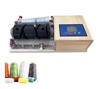 Máquina de tejer plana de cachemira, enrolladora de hilo eléctrica con pantalla digital LCD, velocidad y tiempo de bobinado ajustables, máquina de tejer automática con capacidad de depilación