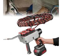 Máquina de tendido de tubos de cable eléctrico, extractor automático de cables alimentado por batería de litio para construcción e instalación de red