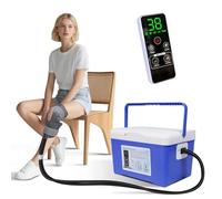 Máquina de terapia de frío, batería integrada de 3000 mAh, terapia de frío para reemplazo de rodilla, máquina de hielo para rodilla después de la cirugía, sistemas de crioterapia adecuados para uso