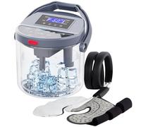 ICYTHRP Máquina de terapia de frío con temporizador programable, máquina de hielo para rodilla después de la cirugía, equipo de recuperación de reemplazo de rodilla, alivio del dolor de crioterapia
