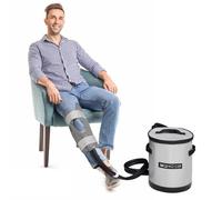 Máquina de terapia de frío, máquina de hielo para rodilla después de la cirugía, sistema de crioterapia con bomba, temporizador ajustable, ideal para recuperación de reemplazo de rodilla, ACL,