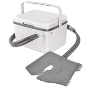 Máquina de terapia de hielo para rodilla después de la cirugía, máquina de terapia de frío con 6 modos de temporizador, refrigeración de 12 horas, diseño a prueba de fugas, almohadilla de hielo