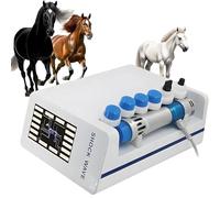 Máquina De Terapia De Ondas Choque Para Caballos, Masajeador Extracorpóreo De Ondas DChoque Para Animales Con 7 Cabezales De Masaje, 30 Niveles De Energía Y 18 Frecuencias, No Invasivo Para Caballos