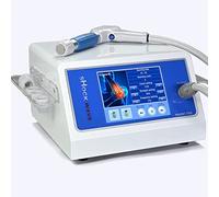 Máquina de terapia de ondas de choque con 5 cabezales de masaje para aliviar el dolor, regeneración de tejido óseo y articular, disfunción eréctil, sin dolor, no invasivo, sin efectos secundarios