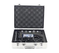 Máquina De Terapia De Ondas De Choque ED Masajeador De Alivio Del Dolor Onda De Choque Para La Disfunción Eréctil, Mejora De La Elasticidad De La Piel,Con 11 Cabezales Masaje,Black