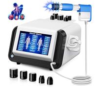 Máquina de terapia de ondas de choque extracorpóreas, alivio del dolor para músculos y articulaciones, sin dolor, no invasiva, sin efectos secundarios, ideal para rehabilitación y gimnasio, uso