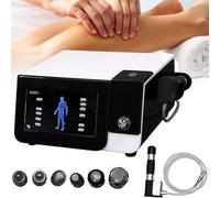 Máquina de terapia de ondas de choque extracorpóreas - Pantalla táctil, masajeador para aliviar el dolor muscular, para disfunción eréctil y regeneración tejido muscular y óseo
