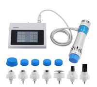 Máquina De Terapia De Ondas De Choque, Máquina De Onda De Choque Electromagnética, Regulación Energética De 10-300MJ, Frecuencia Ajustable De 1-18Hz, Masajeador De Tejido Profundo Para La Espalda