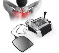 Máquina De Terapia Tecar De 300 W Para Rehabilitación Deportiva Y Alivio Del Dolor Muscular, Máquina De Diatermia De 448 Khz, Masajeador Cet-Ret-Rf Con Pantalla Táctil LED De 10,4 Pulgadas Black