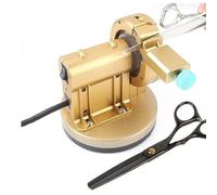 Máquina de tijeras autoafilables, herramienta profesional de molienda y pulido para barberos y talleres, velocidad del motor de 9600 rpm, partículas de arena de 60 x 16 mm