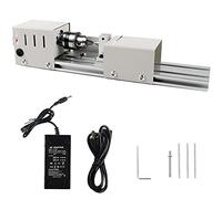 Máquina de Torno 96 W, máquina pulidora de Cuentas, Torno de Madera pequeño para carpintería de Mesa, fresado de Bricolaje, Pulido, Juego de Herramientas de Cuentas de Perlas de Buda, Torno de Madera