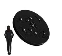Máquina de torsión de cintura, disco de fitness para torcer la cintura, capacidad de peso de 190 libras, tabla giratoria con imanes, para adelgazar el entrenamiento de equilibrio de masaje de pies