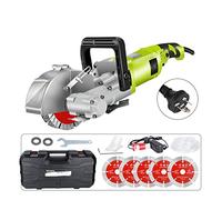 Máquina de trapluñadura que forma una sola vez se tripulan la barra hormigón sin polvo. Instalación agua y electricidad Mármol y suelos(121Green GB/)