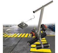 Máquina de trazado de líneas de campo para calzadas, asfalto, hormigón y canchas de baloncesto, aplicador de cinta de suelo de 80 cm para señalización de carreteras y líneas de advertencia