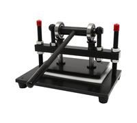 Máquina de troquelado manual de cuero, placa de acero, máquina de corte de prensa, máquina de repujado de PVC, herramienta de troquelado de cuero, diseño ajustable, máquina de corte de cuero para
