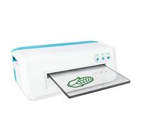 Máquina de troquelado y repujado DIY, Máquina de repujado eléctrica A4 con patas antideslizantes, Kit de inicio para scrapbooking con 3 almohadillas, Tamaño de mesa 22×32cm, para scrapbooking