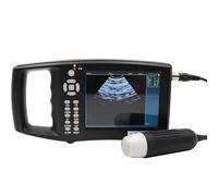 Máquina de ultrasonido veterinaria portátil, escáner B de 3,5 MHz para detección de embarazo en cerdos, ovejas, perros y gatos, pantalla LED de 5.6 pulgadas para granjas