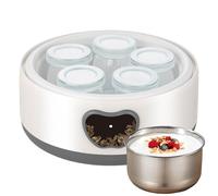 Máquina De Yogur,Control de Temperatura y Temporizador Ajustable 1,2L Dispositivo de Hogar - Yogurtera Compacta | Para Cocina Casa Alimentación Saludable Desayuno Dieta
