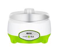 Máquina de yogur Ruwshuuk, fabricante automático de yogur - Control constante de temperatura constante del fabricante de yogur - 1,2 L herramienta de leche eléctrica multifuncional de bajo ruido
