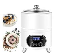 Máquina de yogurt - Incubadora eléctrica inteligente de fermentación con control de temperatura constante para yogur casero, vinagre de frutas, vino de arroz, fácil gestión del tiempo