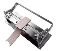 Máquina desbastadora de cuero manual, máquina desbastadora de cuero de acero inoxidable, herramientas de desbaste de cuero para bricolaje, máquina de desbaste, kit de herramientas para artesanía en